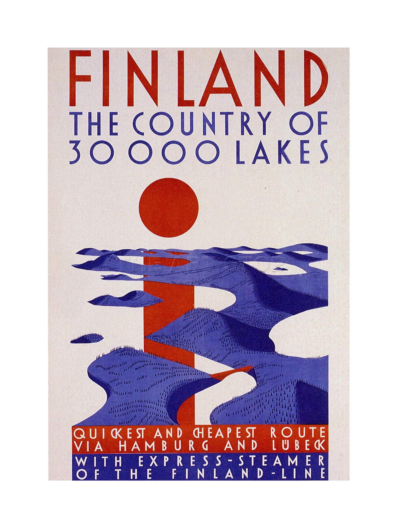 The country of 30000 lakes