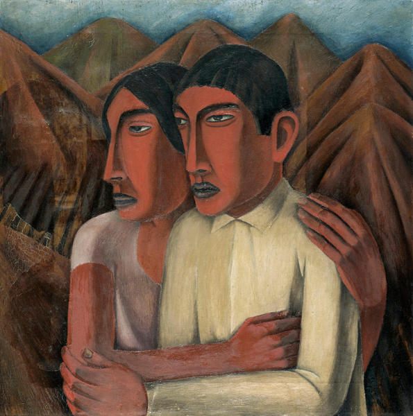 Rufino Tamayo Man and Woman 1926